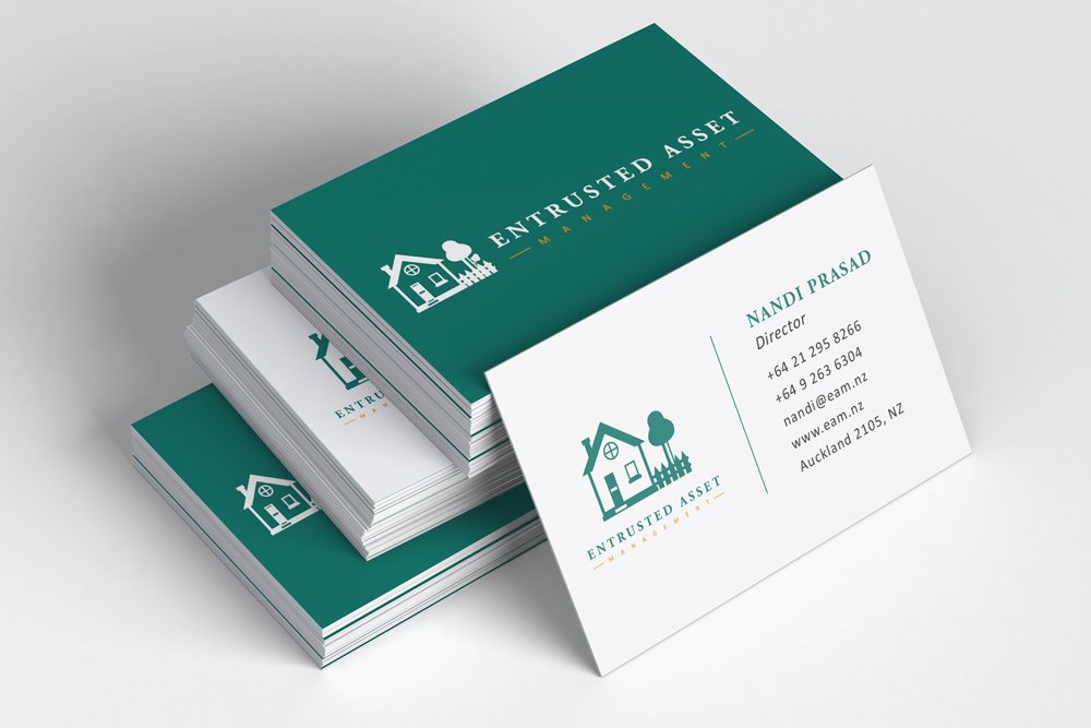 Entrusted Asset Management Business Cards